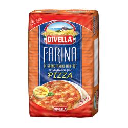 Mka na pizzu Divella grana di tenero "00" 25kg