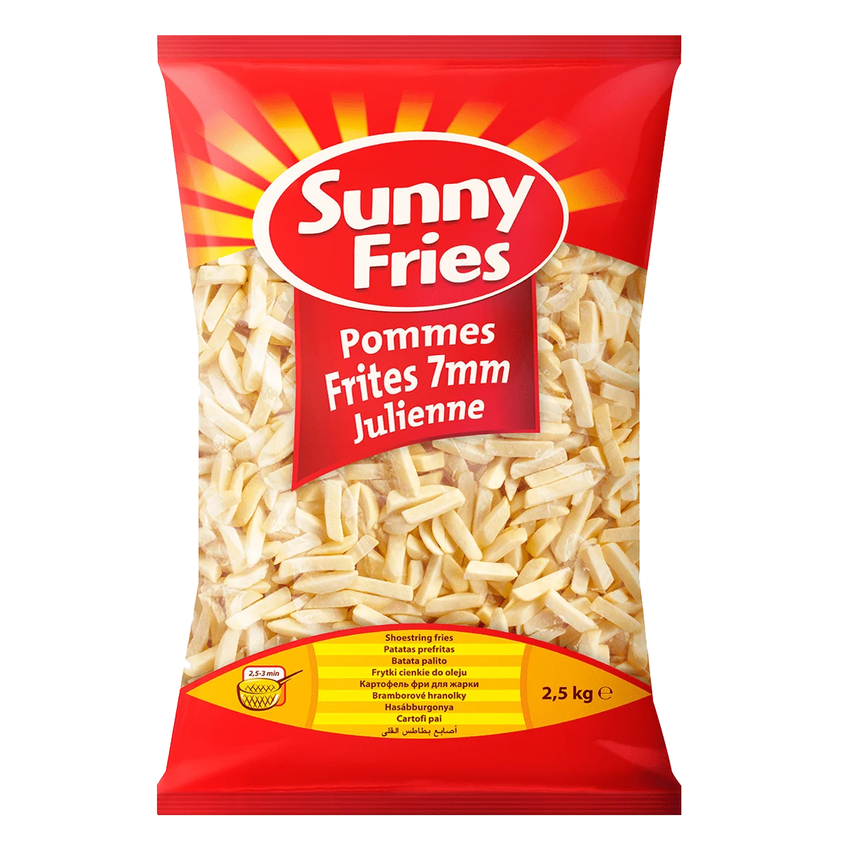 AVIKO Hranolky Sunny Fries Julien 2500g