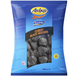 AVIKO Chedarov ierne pikantn nugety 1kg